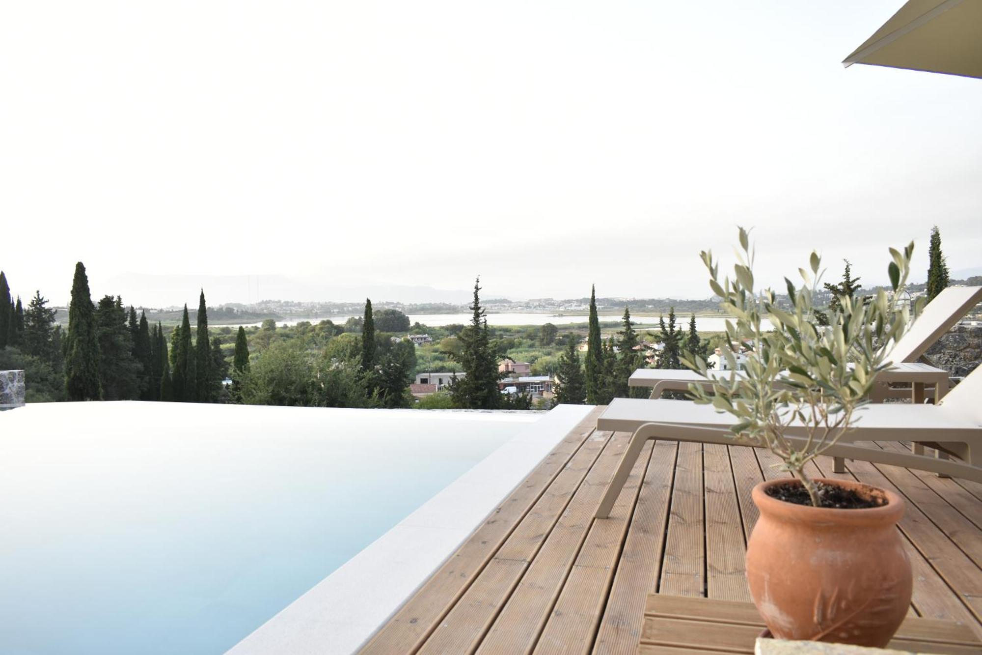 Villa Corfu View Deluxe à Perama  Extérieur photo